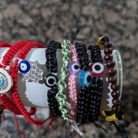 Whole Sale Evil Eye Protection Bracelets - Picture 2 of 13